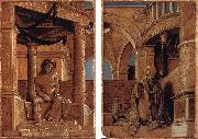 HOLBEIN, Hans the Younger St Ursula sg oil painting